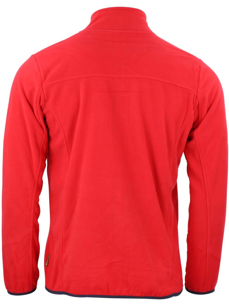 Blouson polaire   CALON - PEAK MOUNTAIN Rouge - Kiabi