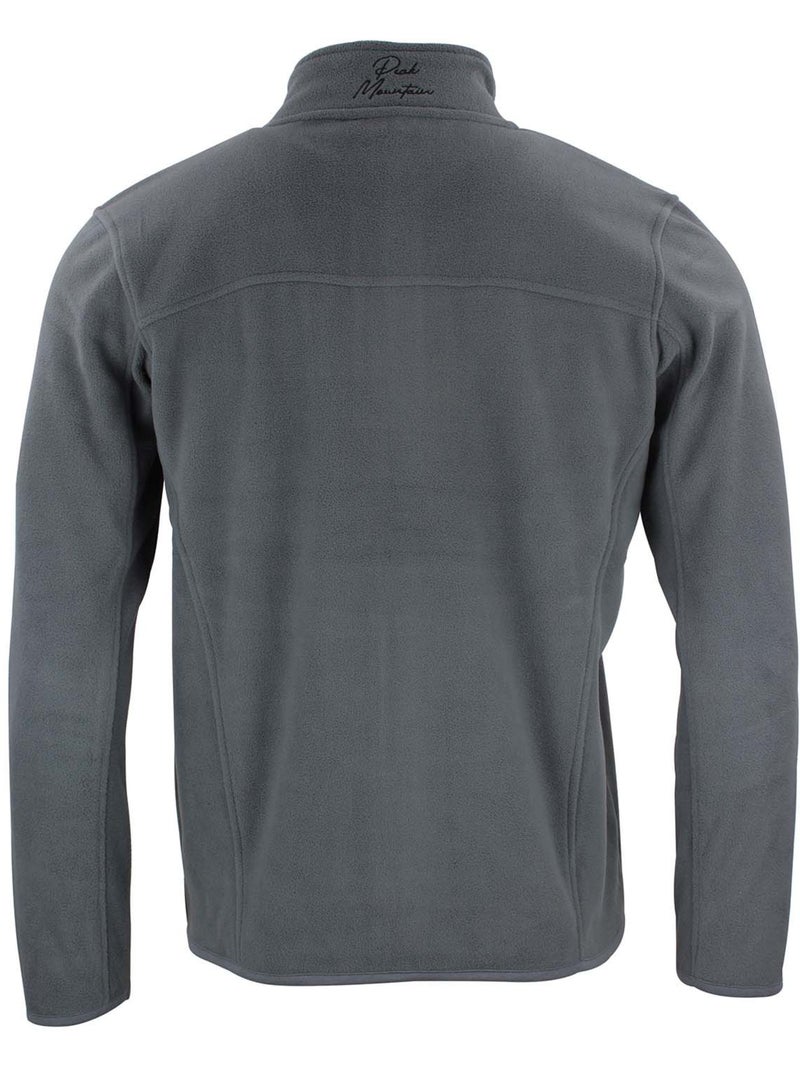 Blouson polaire   CALONOR - PEAK MOUNTAIN Gris - Kiabi