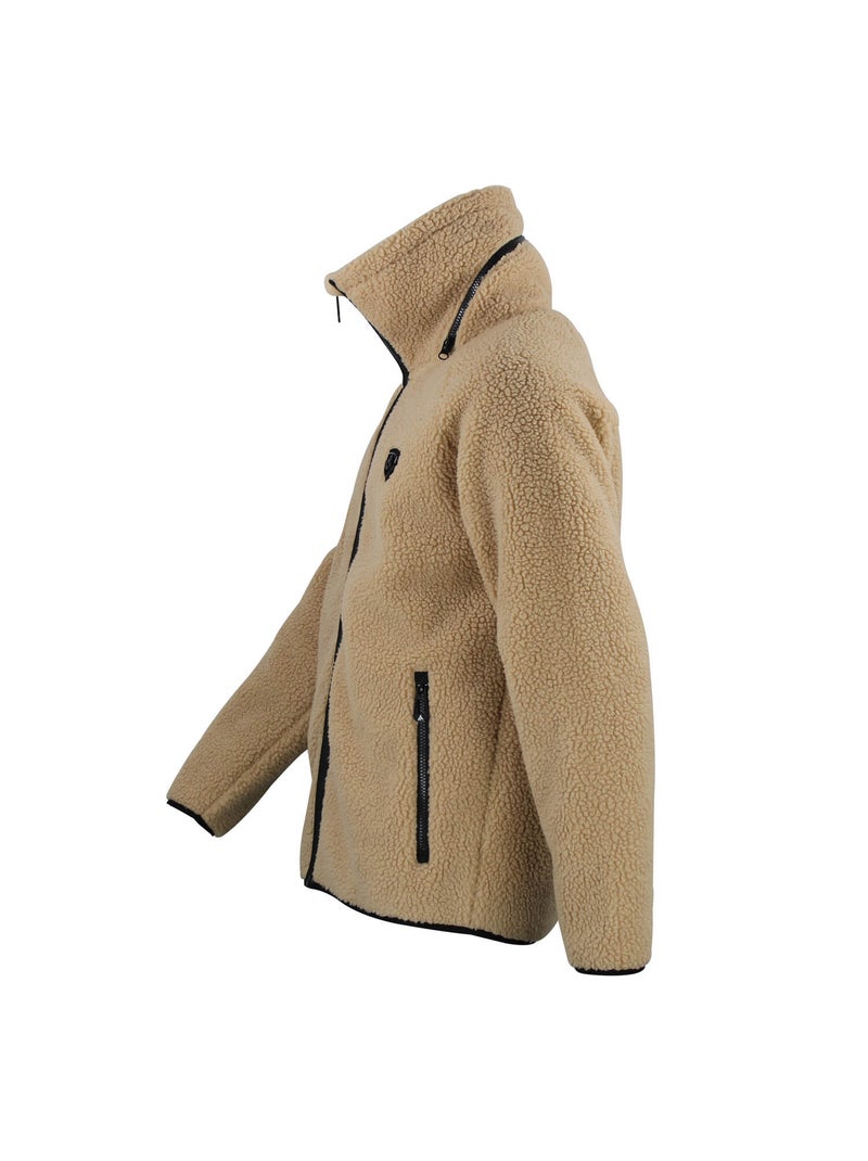 Blouson polaire CAMAY - PEAK MOUNTAIN Beige - Kiabi