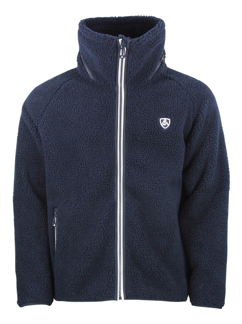 Blouson polaire CAMAY - PEAK MOUNTAIN Bleu marine - Kiabi