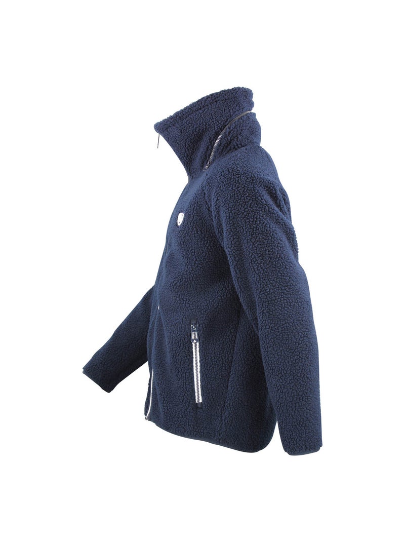 Blouson polaire CAMAY - PEAK MOUNTAIN Bleu marine - Kiabi