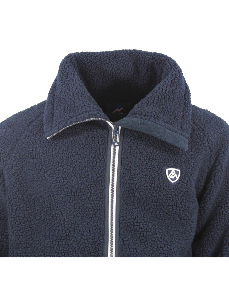 Blouson polaire CAMAY - PEAK MOUNTAIN Bleu marine - Kiabi