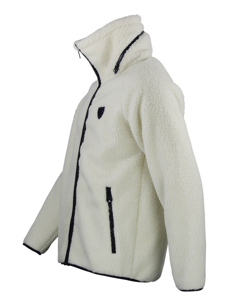 Blouson polaire CAMAY - PEAK MOUNTAIN Ecru - Kiabi
