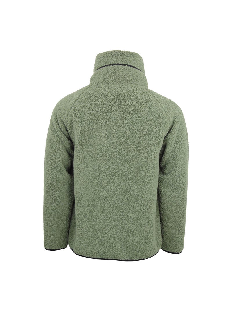 Blouson polaire CAMAY - PEAK MOUNTAIN Kaki - Kiabi