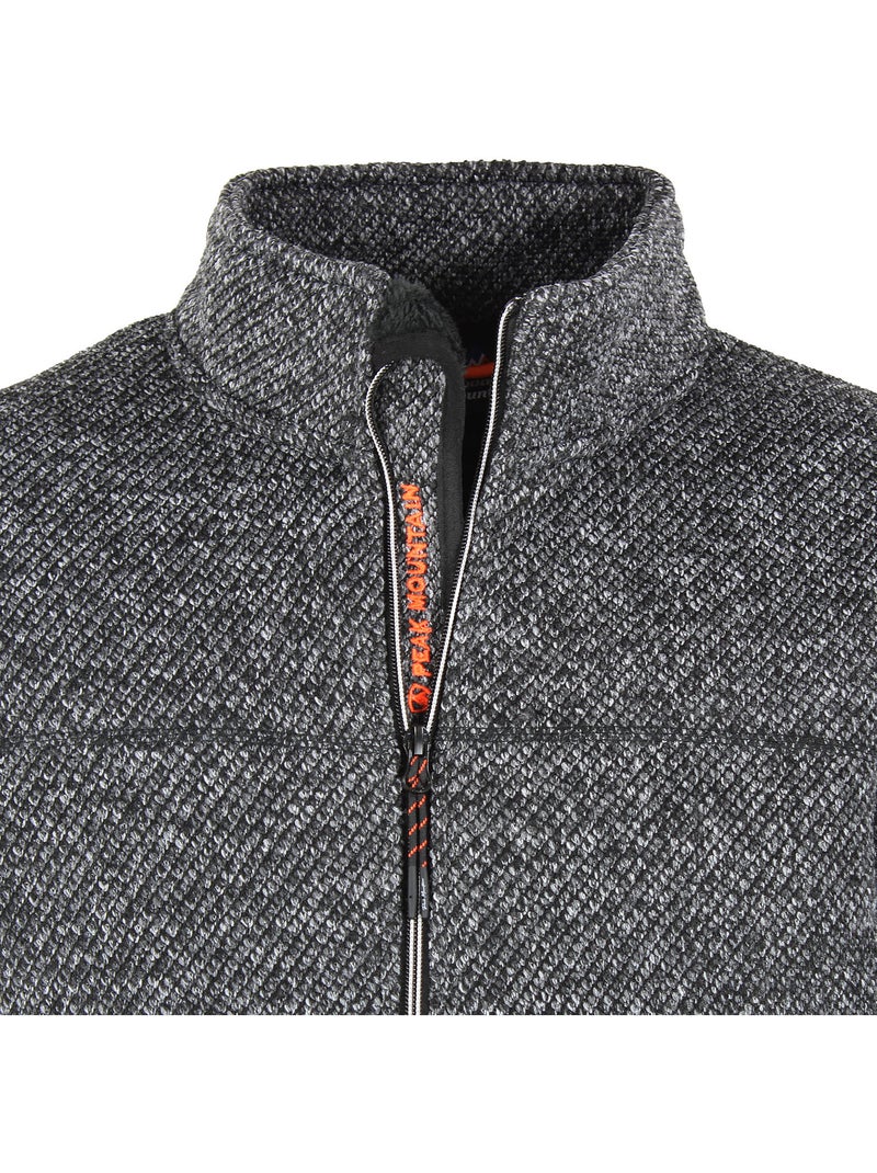 Blouson polaire camera   - peak mountain Noir - Kiabi