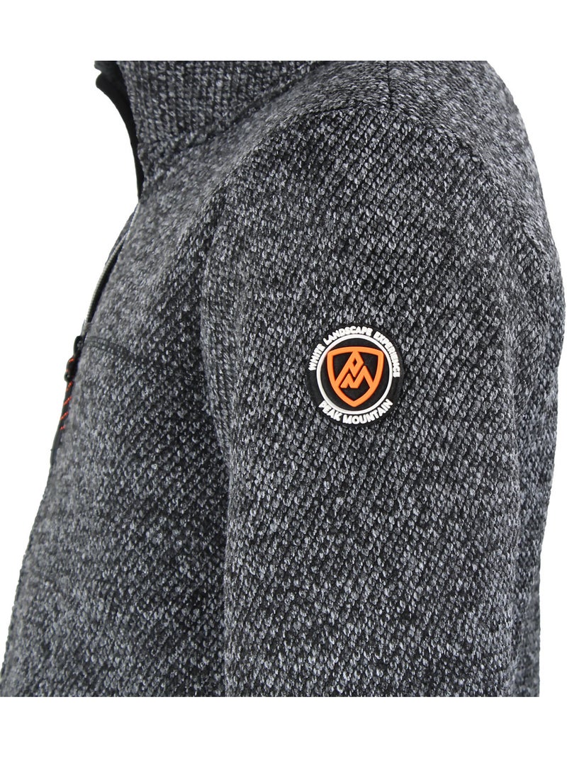 Blouson polaire camera   - peak mountain Noir - Kiabi