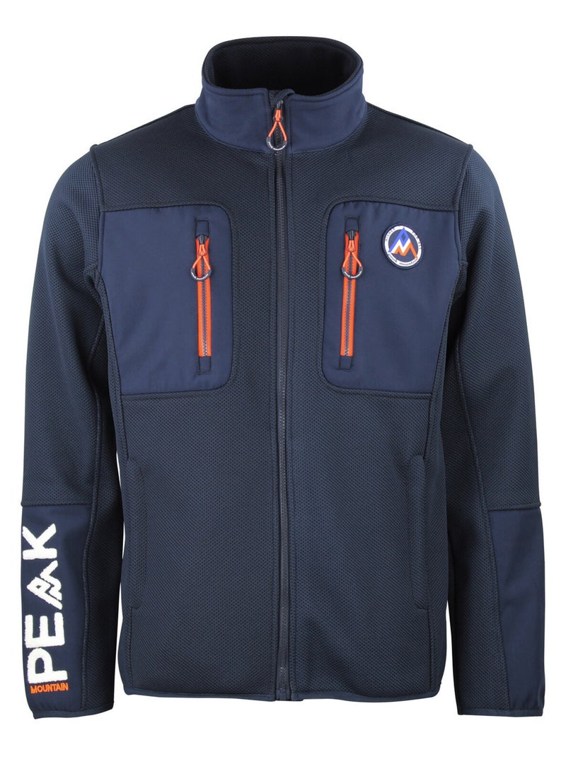 Blouson polaire   CANDY - PEAK MOUNTAIN Bleu marine - Kiabi