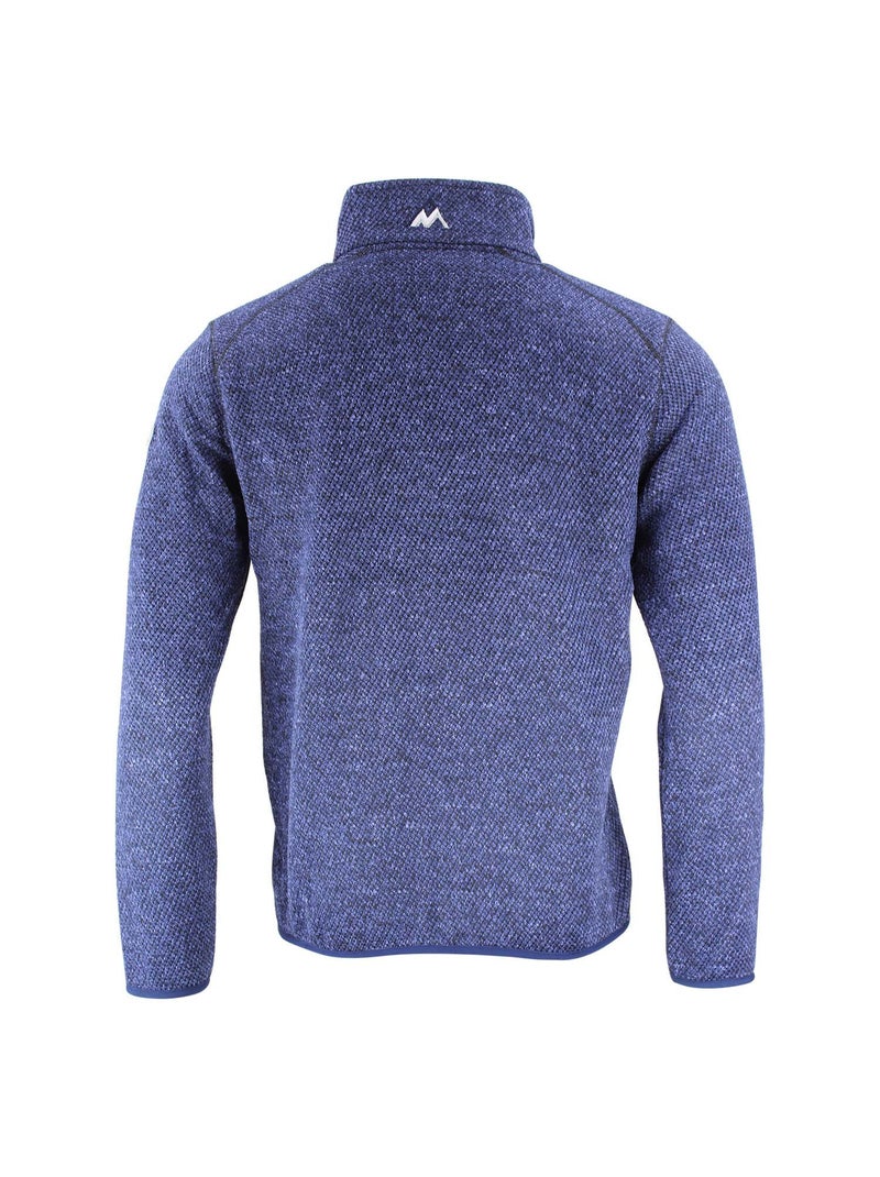 Blouson polaire   CAPINO - PEAK MOUNTAIN Bleu marine - Kiabi