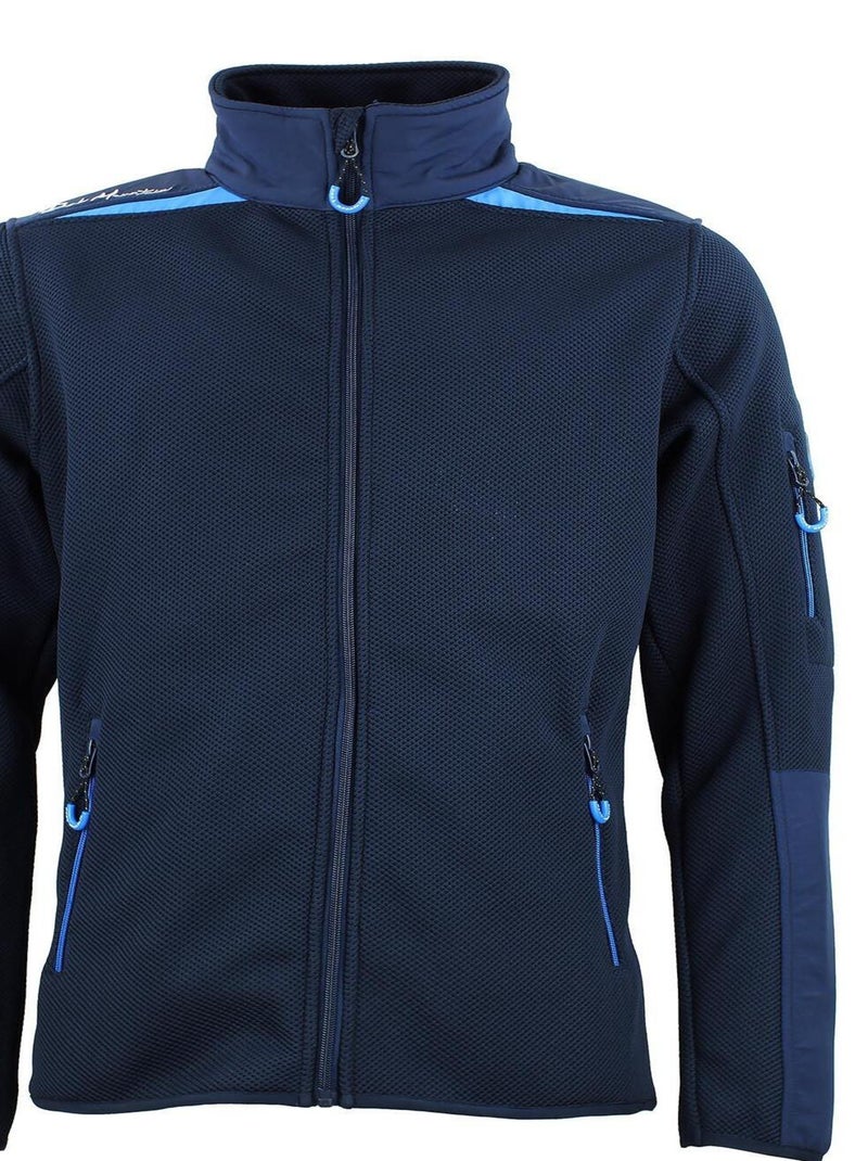 Blouson polaire   CAPRI - PEAK MOUNTAIN Bleu marine - Kiabi