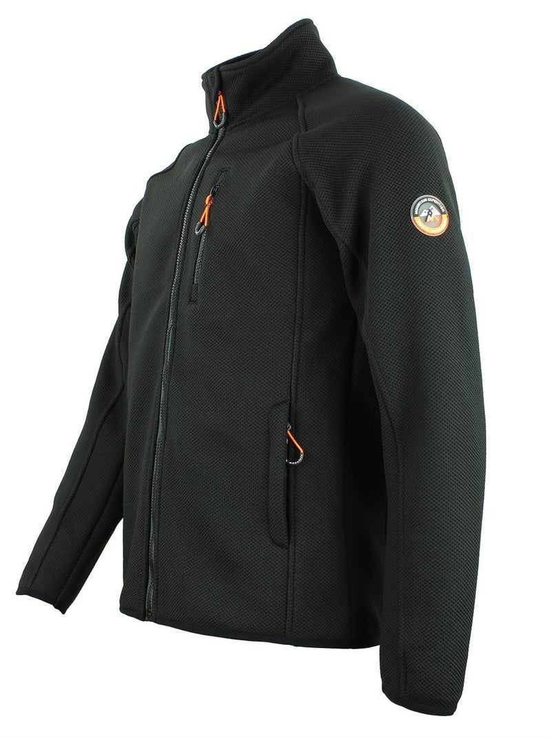 Blouson polaire   CAPRISIO - PEAK MOUNTAIN Noir Noir - Kiabi