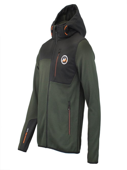 Blouson polaire   CARHOOD - PEAK MOUNTAIN - Kiabi