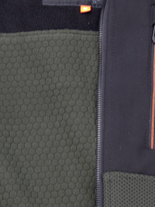Blouson polaire   CARHOOD - PEAK MOUNTAIN - Kiabi