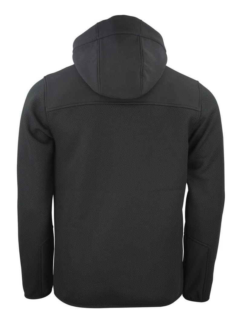 Blouson polaire   CARHOOD - PEAK MOUNTAIN Noir Noir - Kiabi