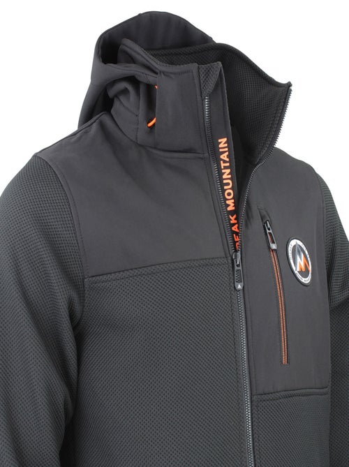 Blouson polaire   CARHOOD - PEAK MOUNTAIN - Kiabi