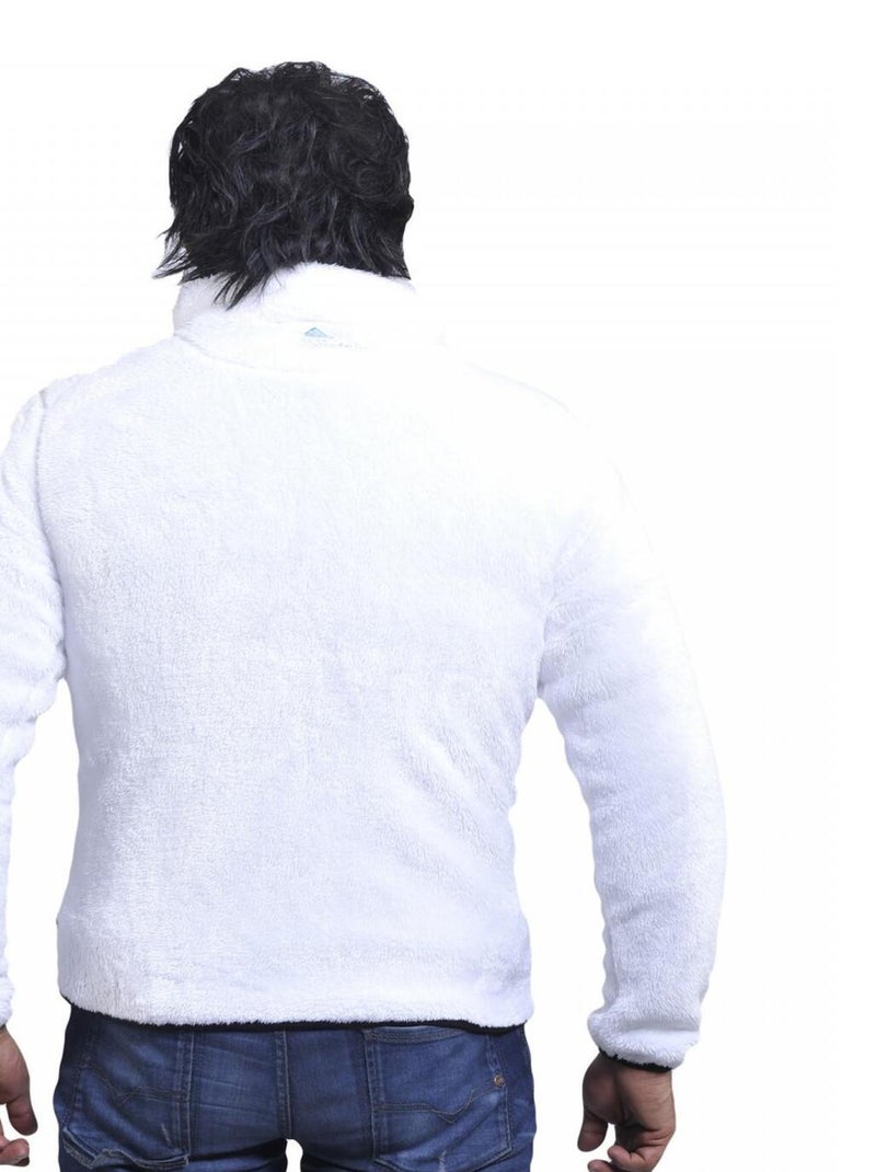 Blouson polaire   CARIAN - PEAK MOUNTAIN Blanc - Kiabi