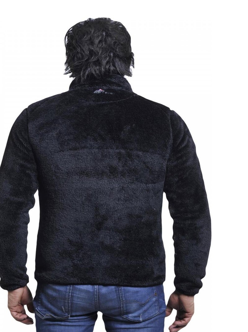 Blouson polaire   CARIAN - PEAK MOUNTAIN Noir Noir - Kiabi