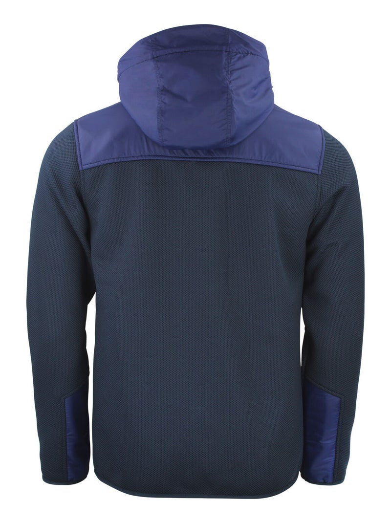 Blouson polaire   CARILLON - PEAK MOUNTAIN Bleu marine - Kiabi