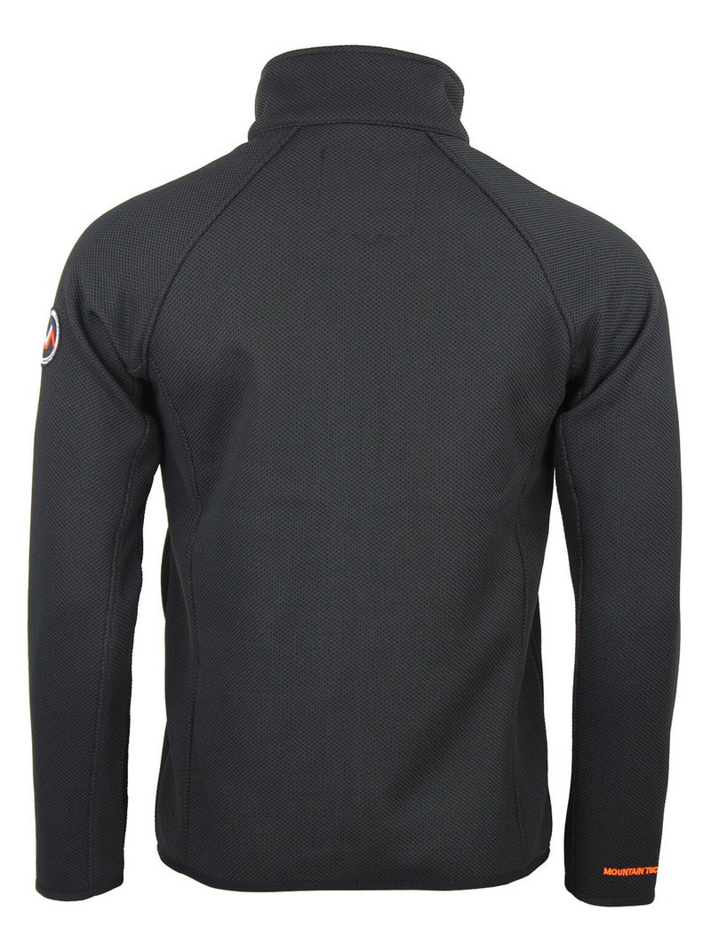 Blouson polaire   CARISION - PEAK MOUNTAIN Noir Noir - Kiabi