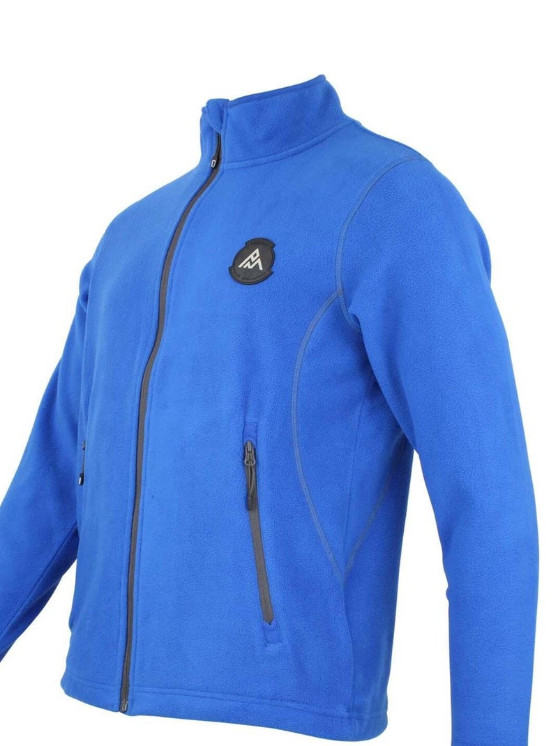 Blouson polaire   CARTELAN - PEAK MOUNTAIN Bleu - Kiabi