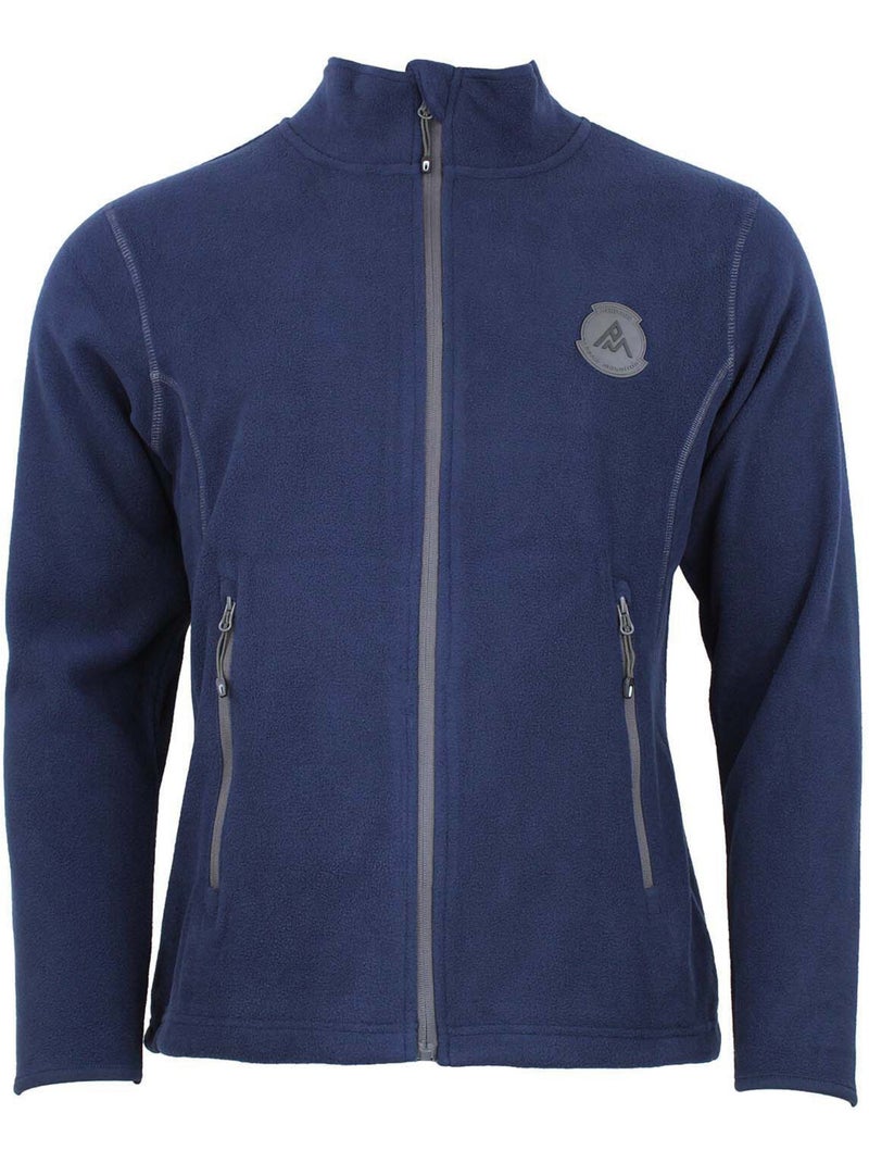 Blouson polaire   CARTELAN - PEAK MOUNTAIN Bleu marine - Kiabi