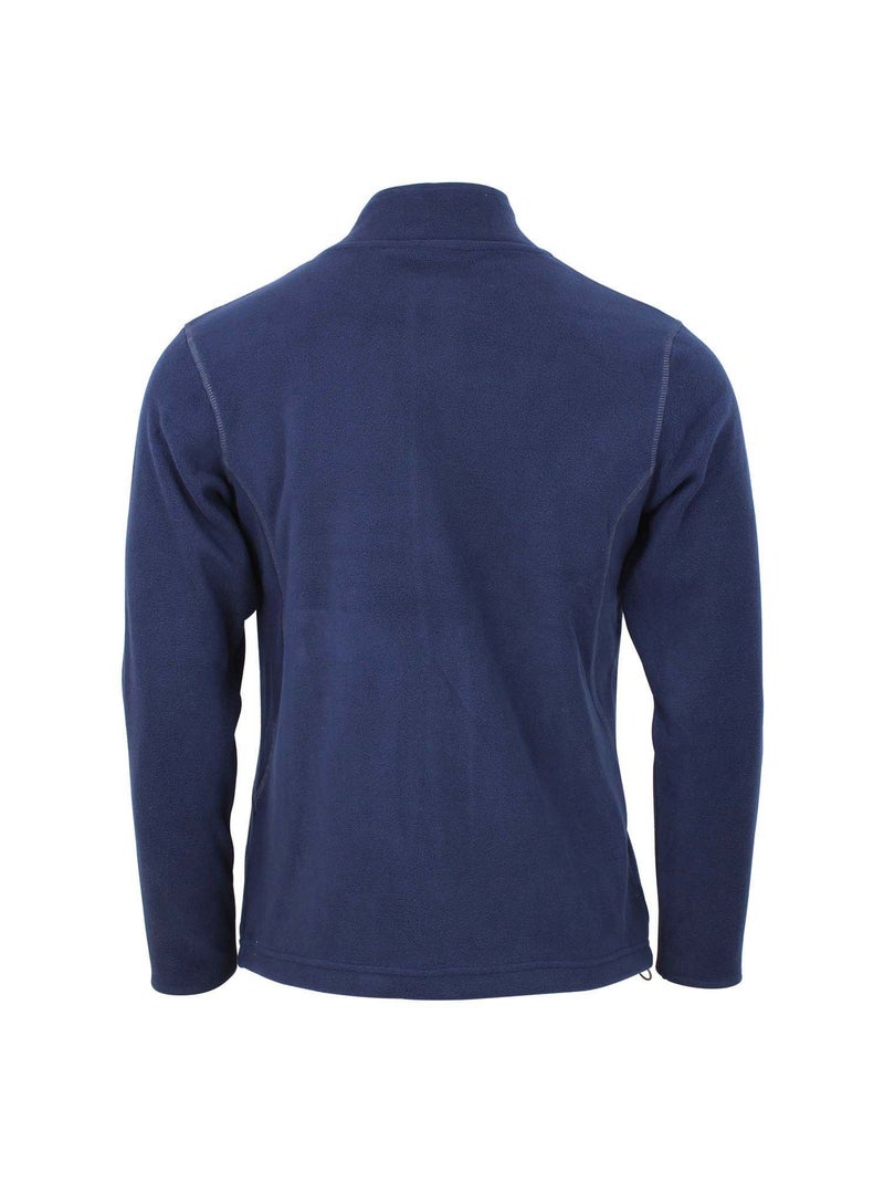 Blouson polaire   CARTELAN - PEAK MOUNTAIN Bleu marine - Kiabi