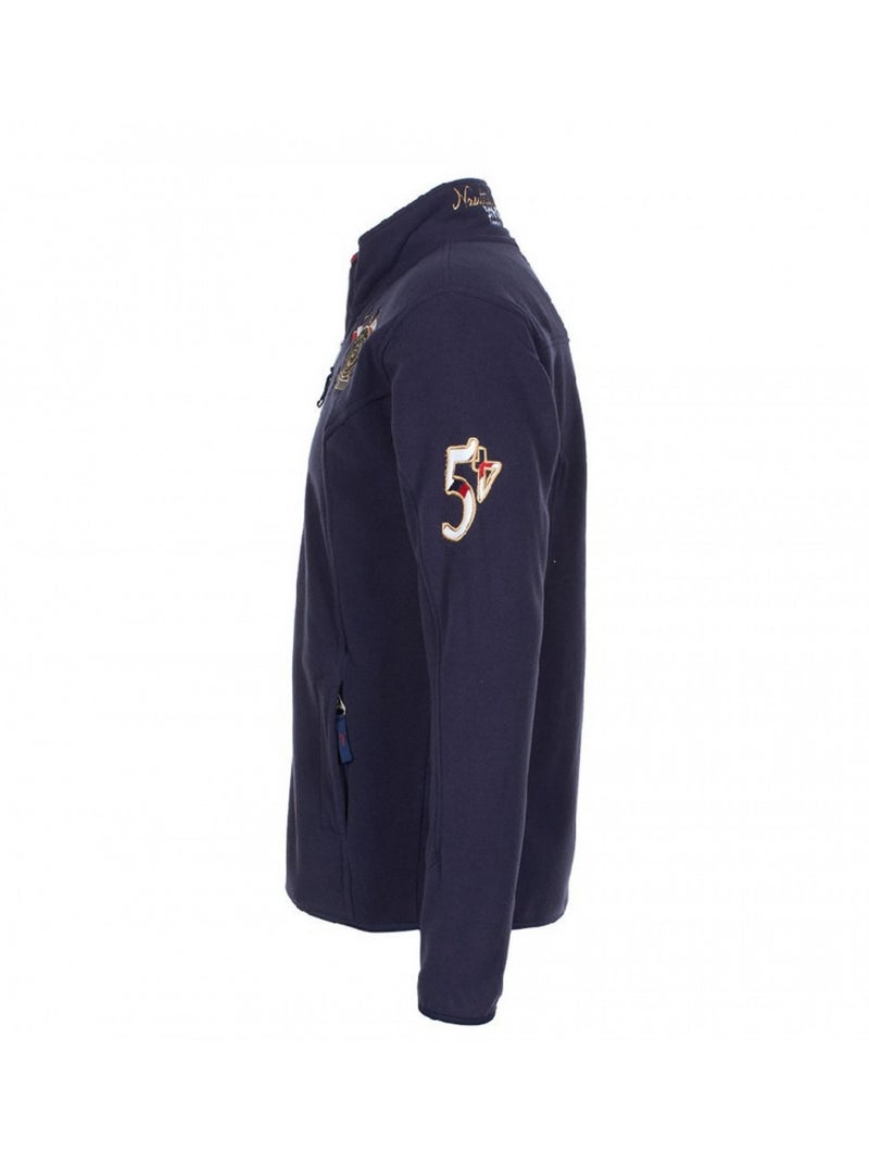 Blouson polaire   CAUBIN - VENT DU CAP Bleu marine - Kiabi