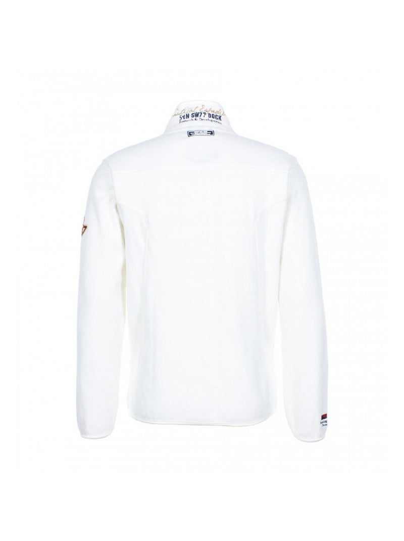 Blouson polaire   CAUBIN - VENT DU CAP Ecru - Kiabi