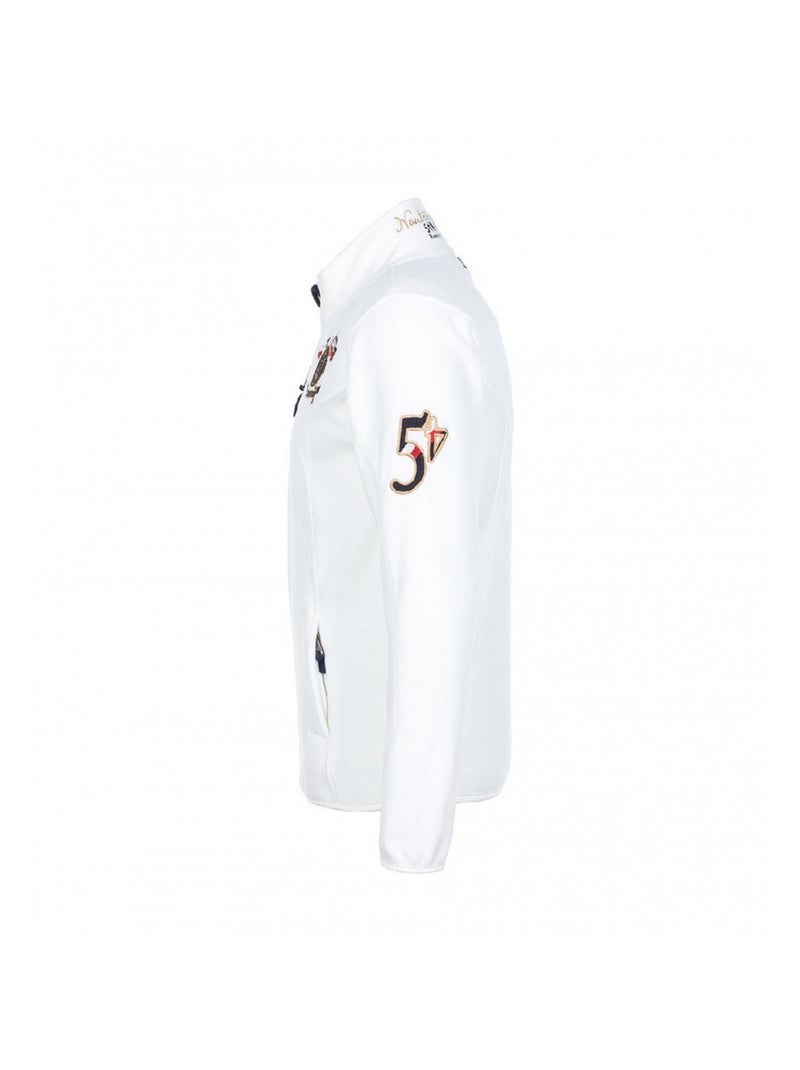 Blouson polaire   CAUBIN - VENT DU CAP Ecru - Kiabi