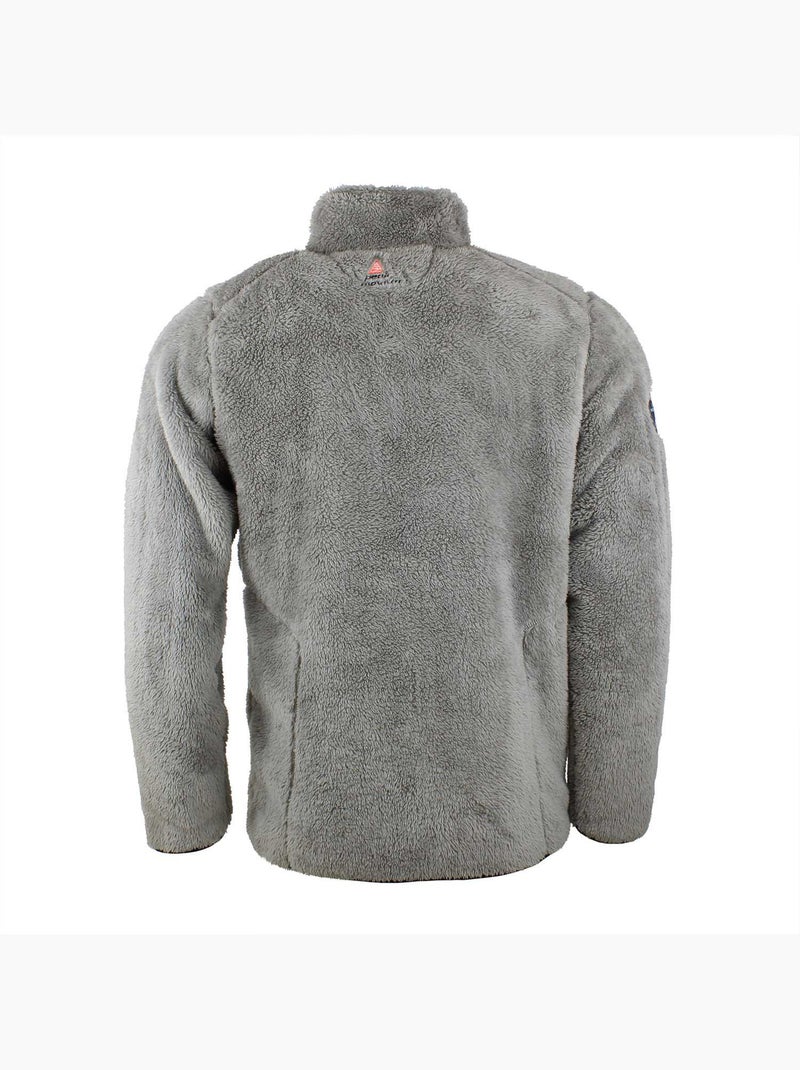 Blouson polaire   CAVIAN - PEAK MOUNTAIN Gris taupe - Kiabi