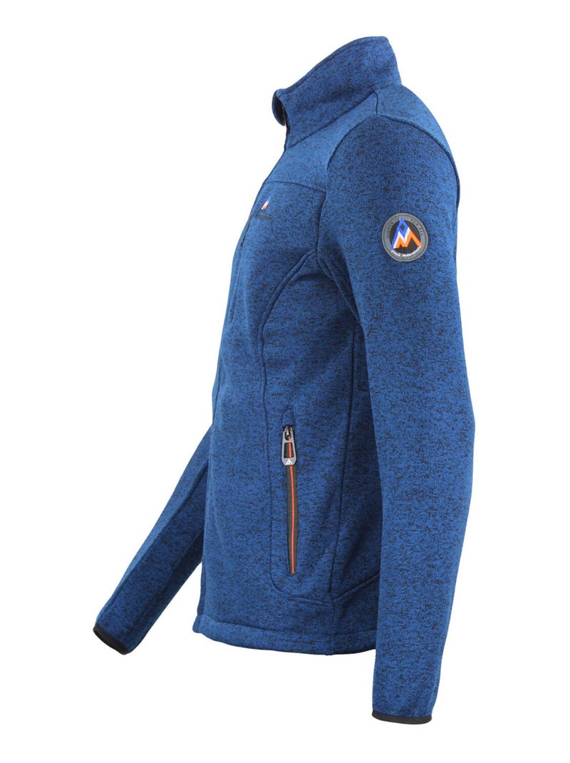 Blouson polaire CEMO - PEAK MOUNTAIN Bleu marine - Kiabi
