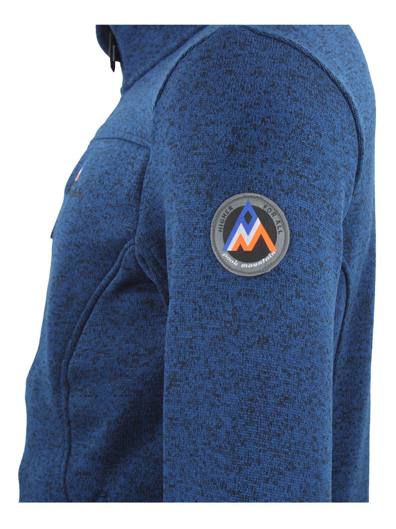 Blouson polaire CEMO - PEAK MOUNTAIN Bleu marine - Kiabi