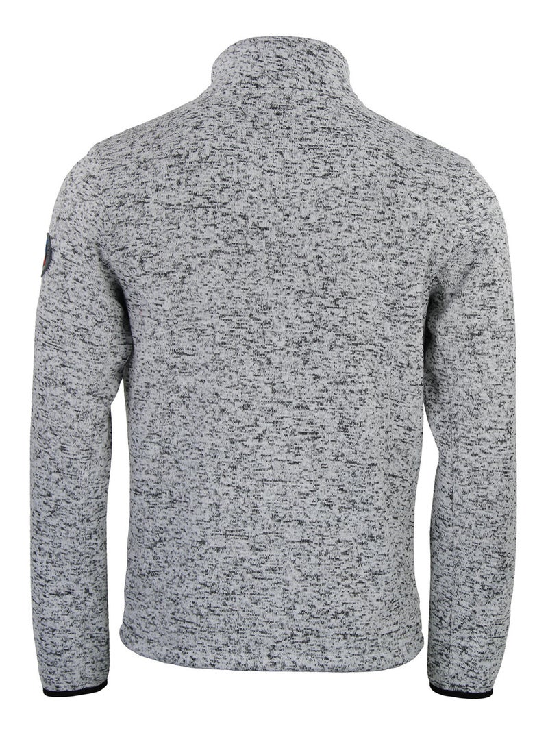 Blouson polaire CEMO - PEAK MOUNTAIN Gris - Kiabi