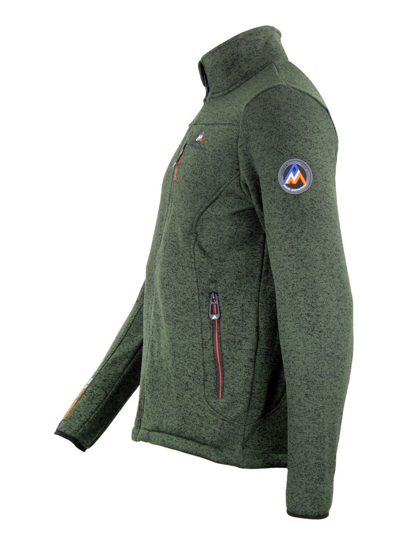 Blouson polaire CEMO - PEAK MOUNTAIN Kaki - Kiabi