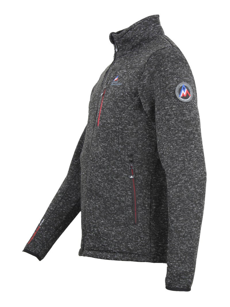 Blouson polaire CEMO - PEAK MOUNTAIN Noir Noir - Kiabi
