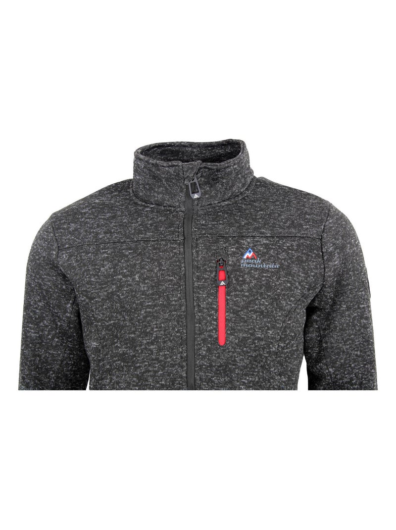 Blouson polaire CEMO - PEAK MOUNTAIN Noir Noir - Kiabi