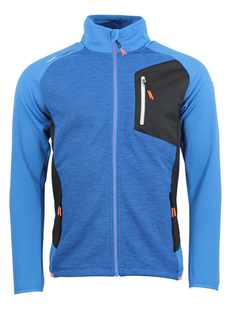 Blouson polaire CERIN - PEAK MOUNTAIN Bleu - Kiabi