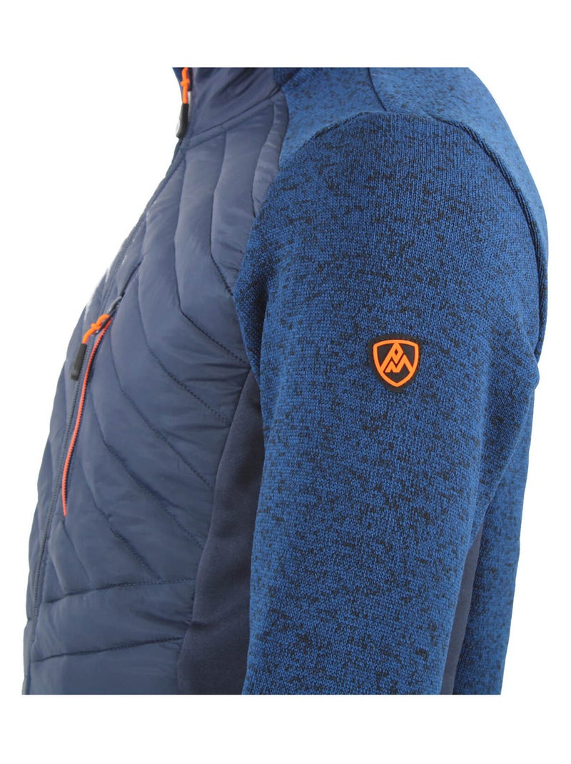 Blouson polaire CHACHA - PEAK MOUNTAIN Bleu marine - Kiabi