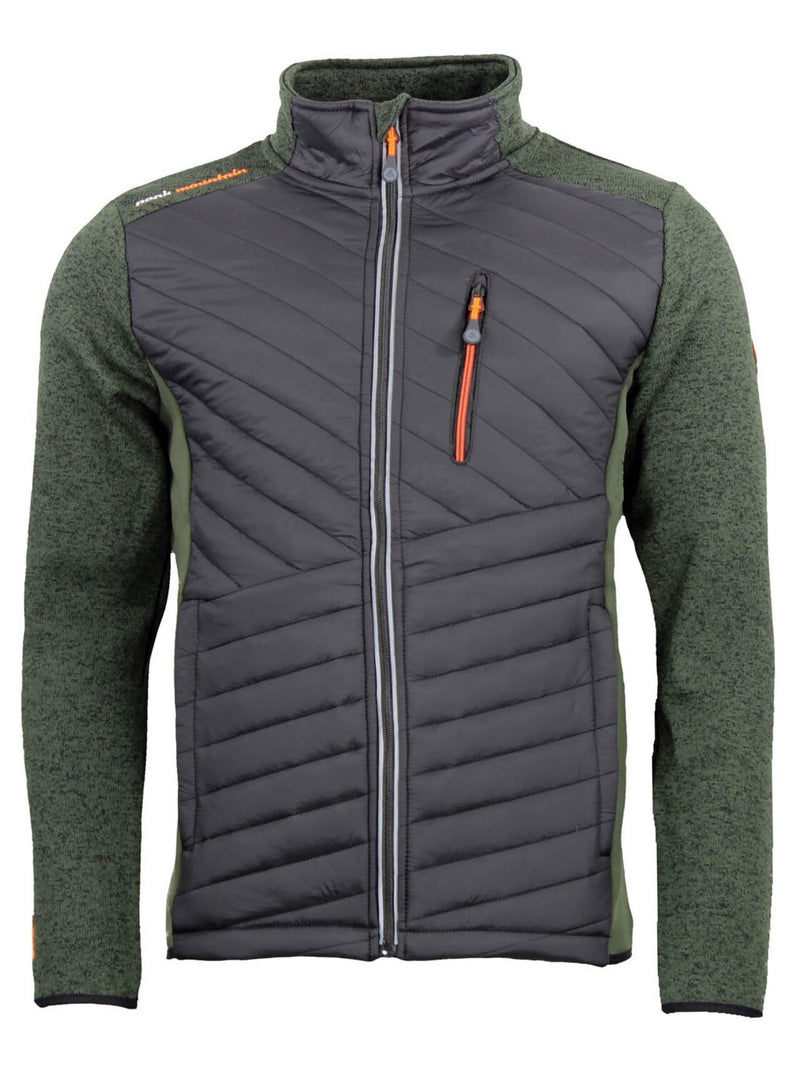 Blouson polaire CHACHA - PEAK MOUNTAIN Kaki - Kiabi