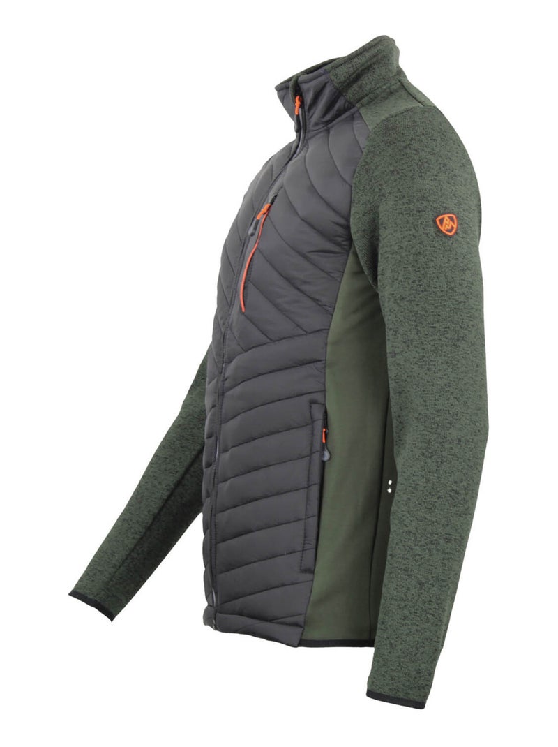 Blouson polaire CHACHA - PEAK MOUNTAIN Kaki - Kiabi