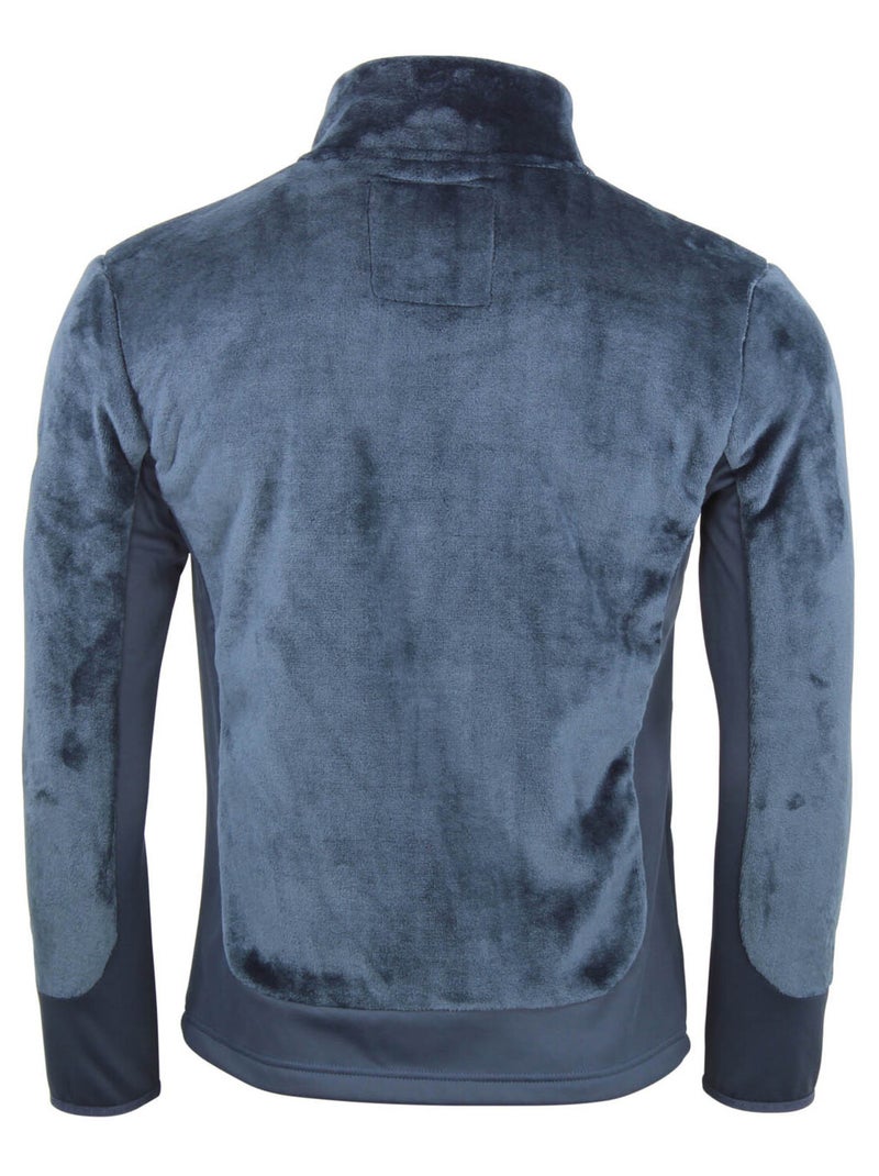 Blouson polaire CHAPEAU - PEAK MOUNTAIN Bleu marine - Kiabi