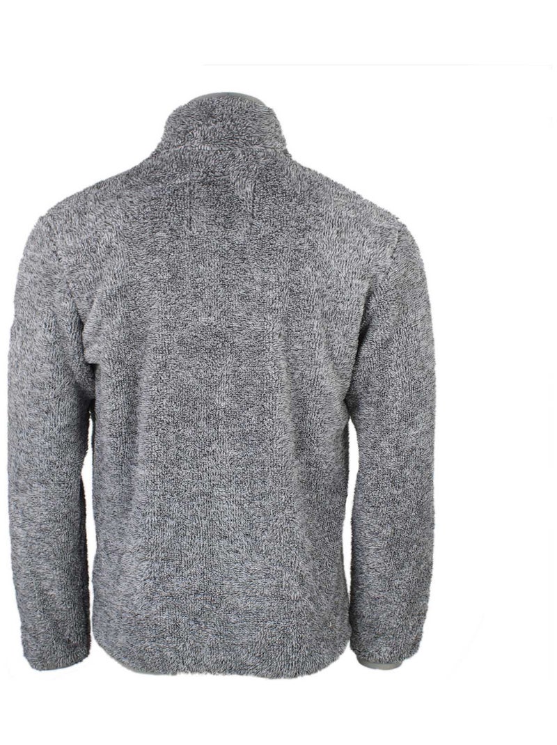 Blouson polaire   CHEF - PEAK MOUNTAIN Gris - Kiabi