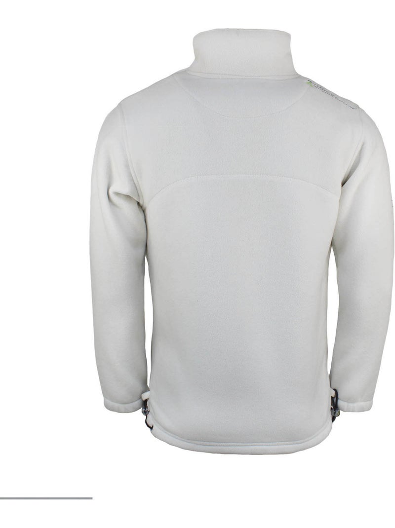 Blouson polaire   CIK - PEAK MOUNTAIN Ecru - Kiabi
