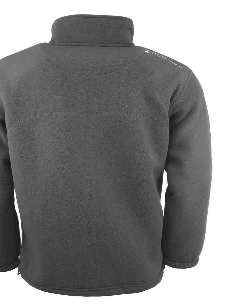 Blouson polaire   CIK - PEAK MOUNTAIN Gris - Kiabi