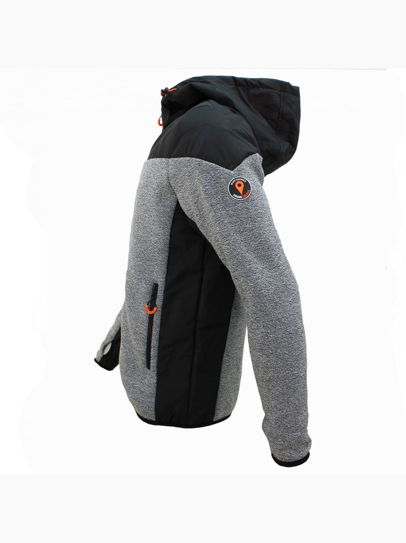 Blouson polaire   COOPER - DEGRE CELSIUS Orange - Kiabi
