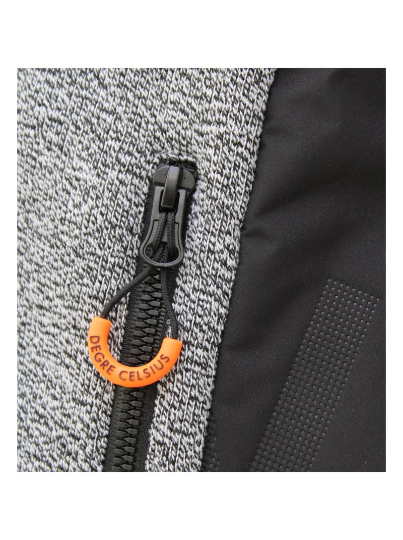 Blouson polaire   COOPER - DEGRE CELSIUS Orange - Kiabi