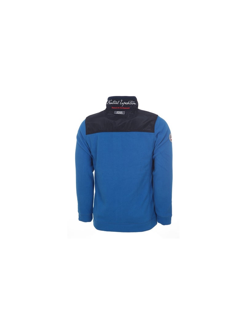 Blouson polaire   CORTEL - VENT DU CAP Bleu - Kiabi