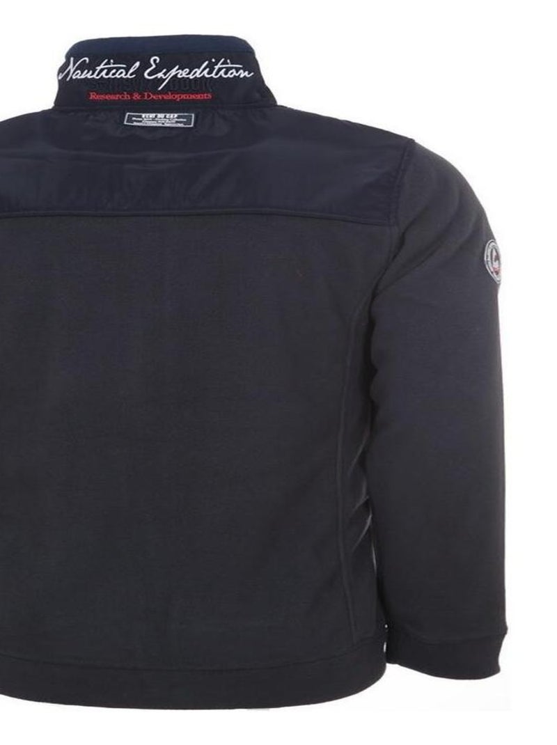 Blouson polaire   CORTEL - VENT DU CAP Gris - Kiabi