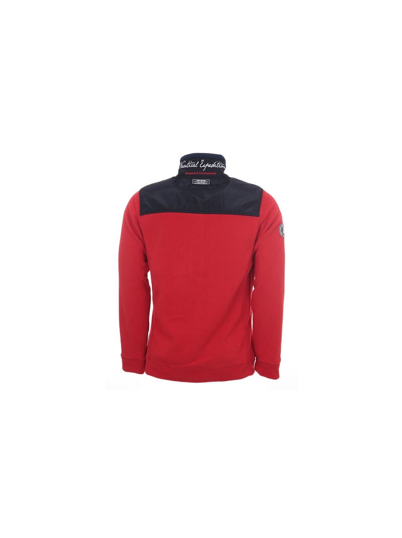 Blouson polaire   CORTEL - VENT DU CAP Rouge - Kiabi