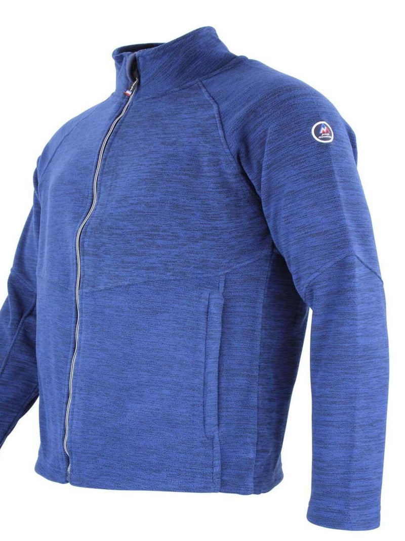 Blouson polaire    CROCO - PEAK MOUNTAIN Bleu marine - Kiabi