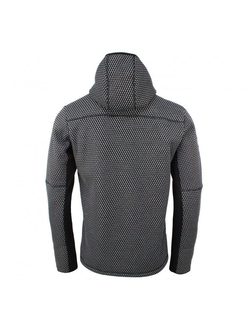 Blouson polaire   CYRUS - PEAK MOUNTAIN Noir Noir - Kiabi